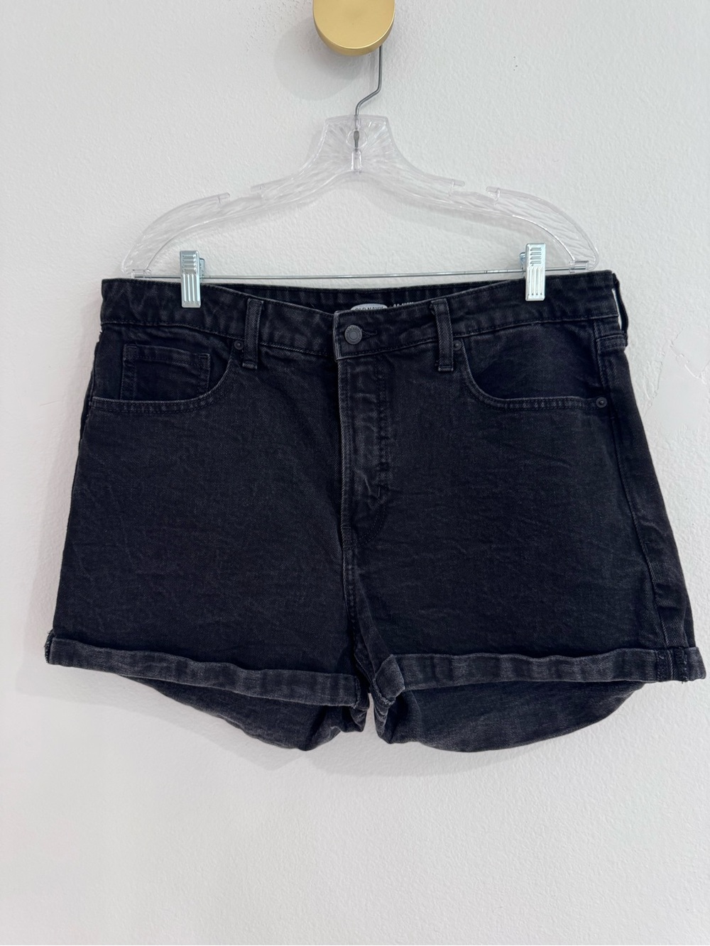 Old Navy Black Denim Shorts